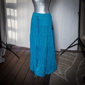 NWT INC turquoise skirt - Large